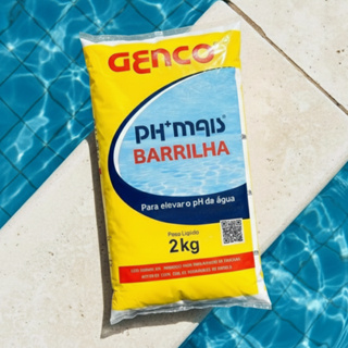PH + Mais Barrilha 2kg Genco Elevador de pH para Piscina em Oferta na Shopee