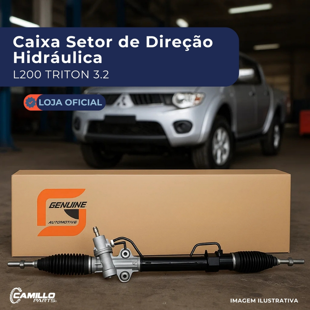 Caixa Direcao Hidraulica L200 Triton Savana Pajero Dakar Qualidade