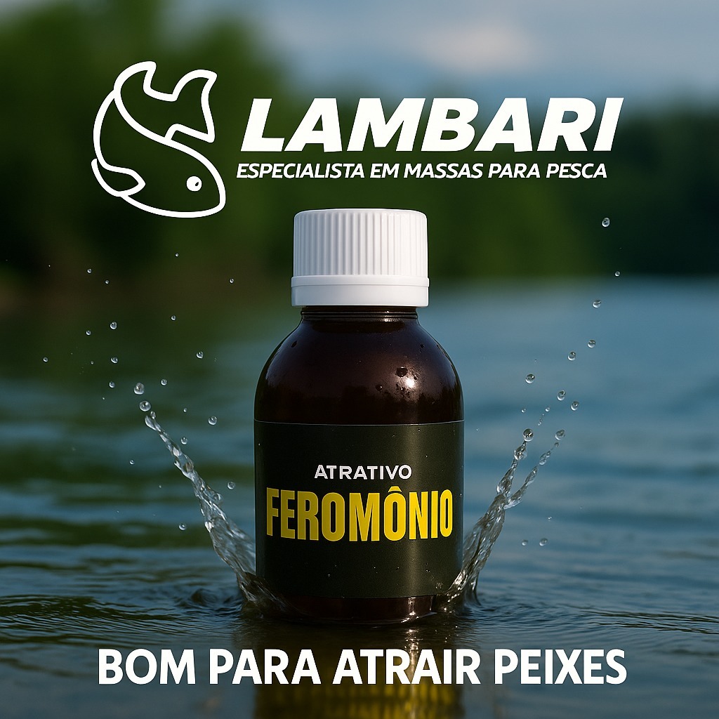 Feromônio  Pesca 100ml Atrativo Líquido Vários Tipos Peixes Líquida Eficiente Aumenta Capturas