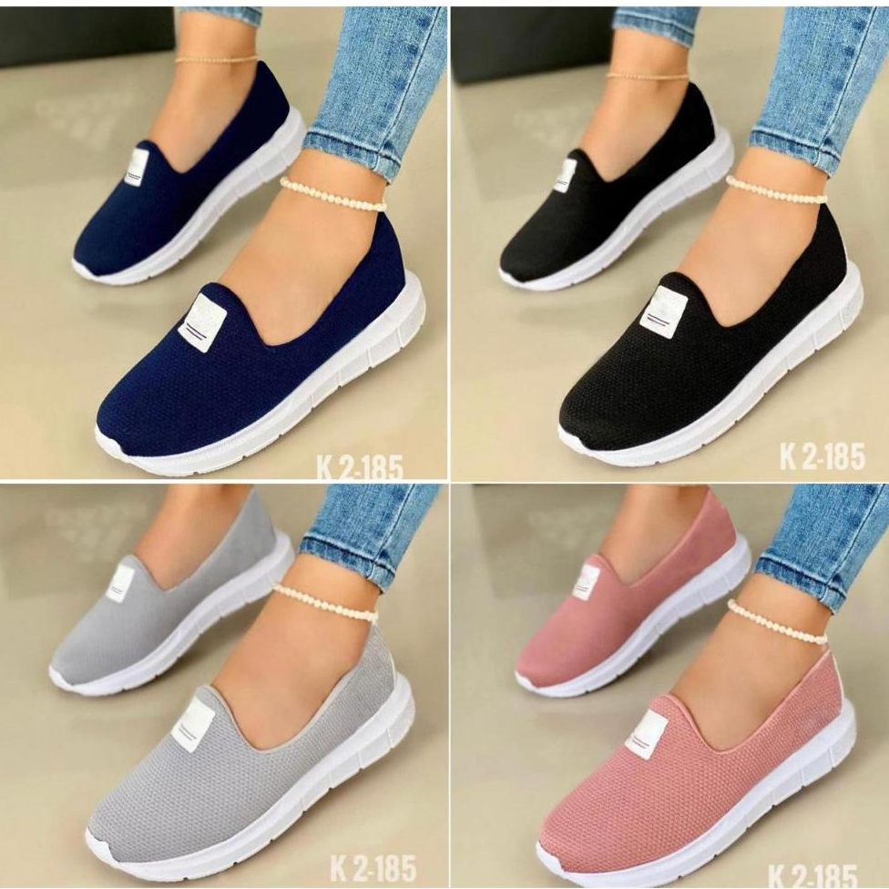 Sapatilha Feminina Adulta Yate Slip-On Casual Leve e Macia