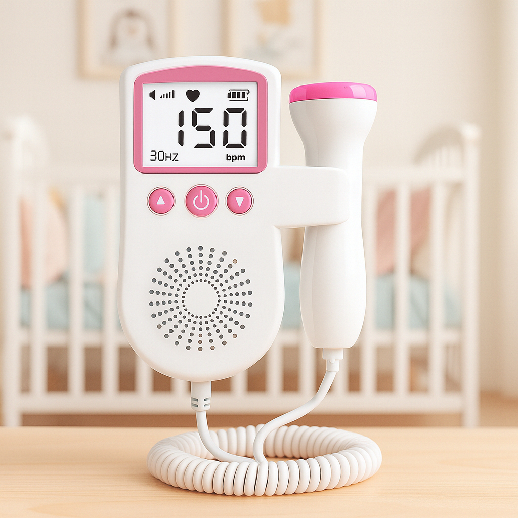 Monitor De Frequência Cardíaca Para Bebês Uso Doméstico Display De Gravidez Detector De Som JSL-T501