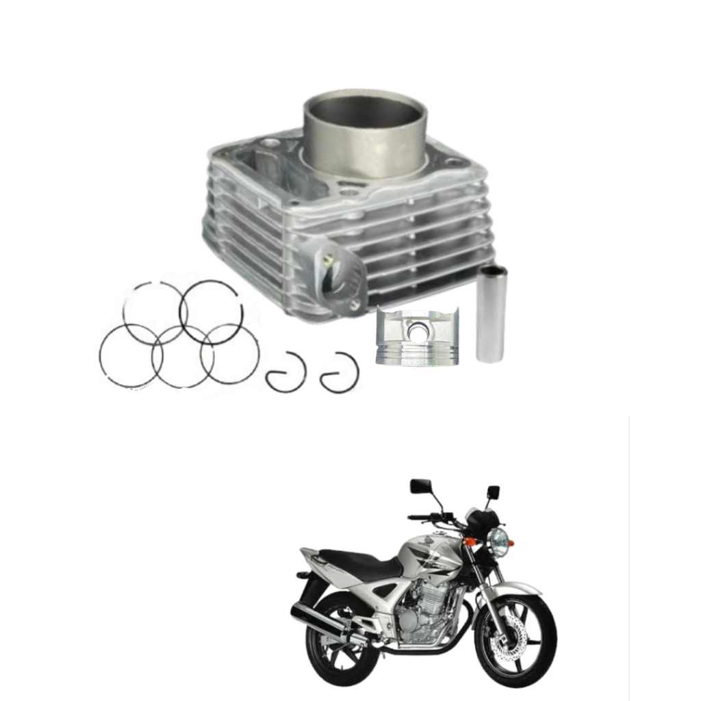 Kit Cilindro Motor Cbx Twister 250 2001 2002 2003 2004 2005 2006 A 2008 ORIGINAL