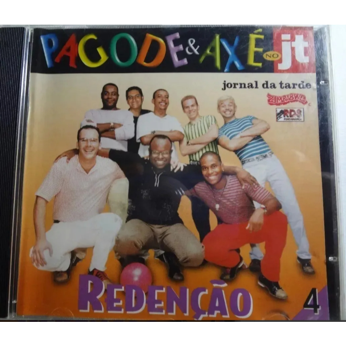 Cd Grupo Redenção Série Pagode E Axé Jornal Tarde #4 ÓTIMO ESTADO
