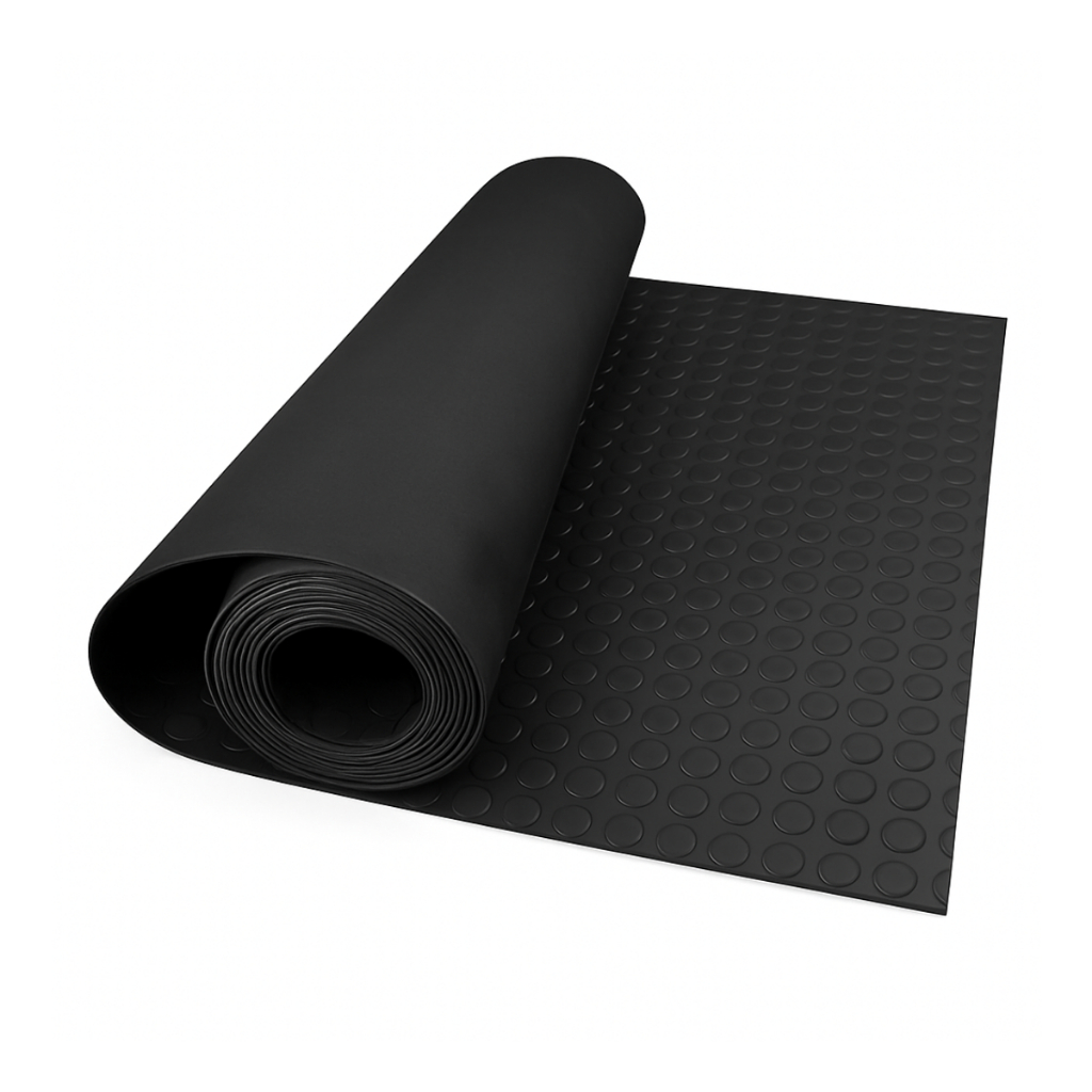 Piso Moeda Preto 3 Metros Comp X 50cm Largura Bolinha Borracha em Oferta na Shopee