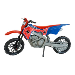 Moto Cross SPIDER Infantil | Brinquedo Homem Aranha 3+ Anos | Rodas Off-Road | Kendy | QUEEN SHOP