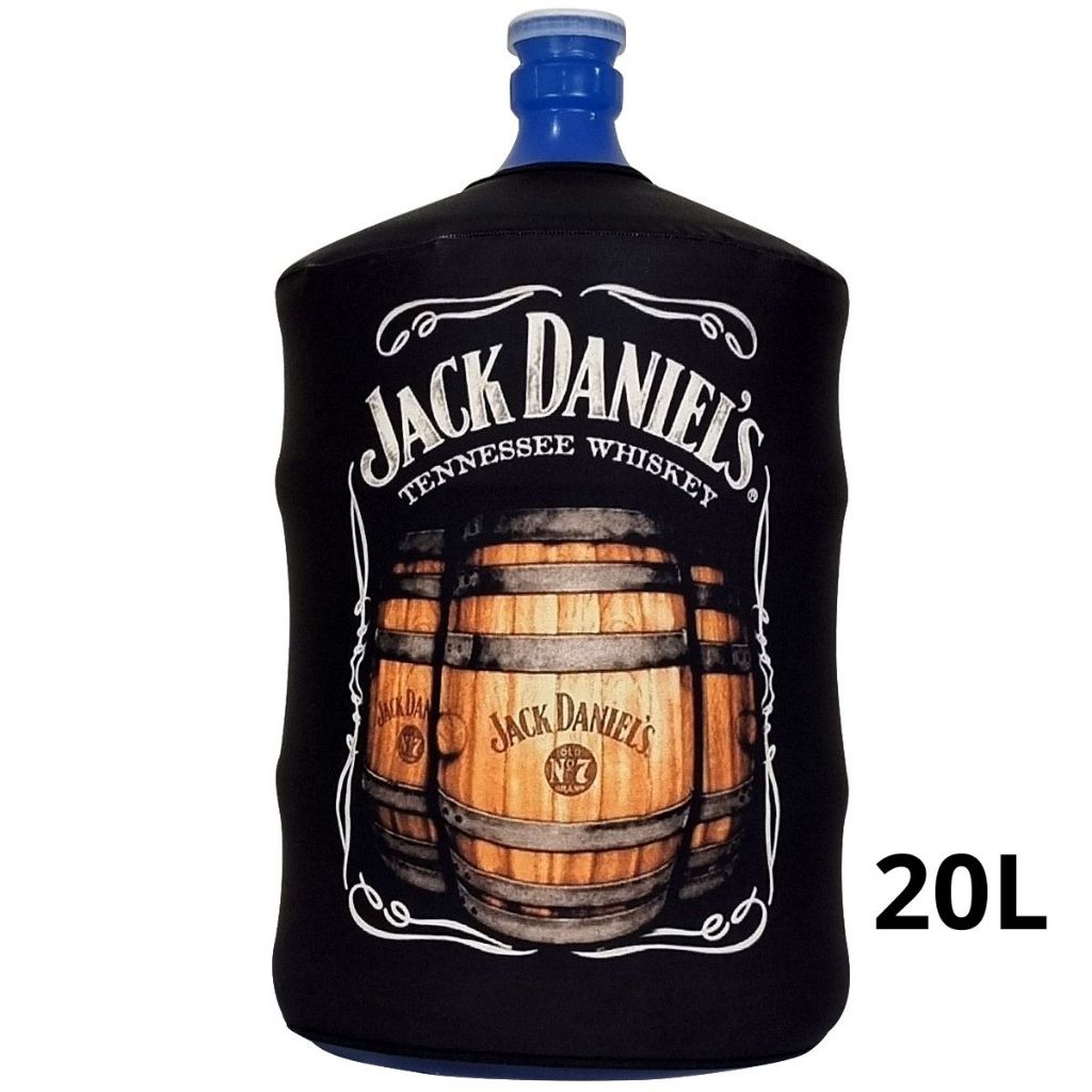 Capa para Galão de Água 20L Invertido Estampa 004 Whisky