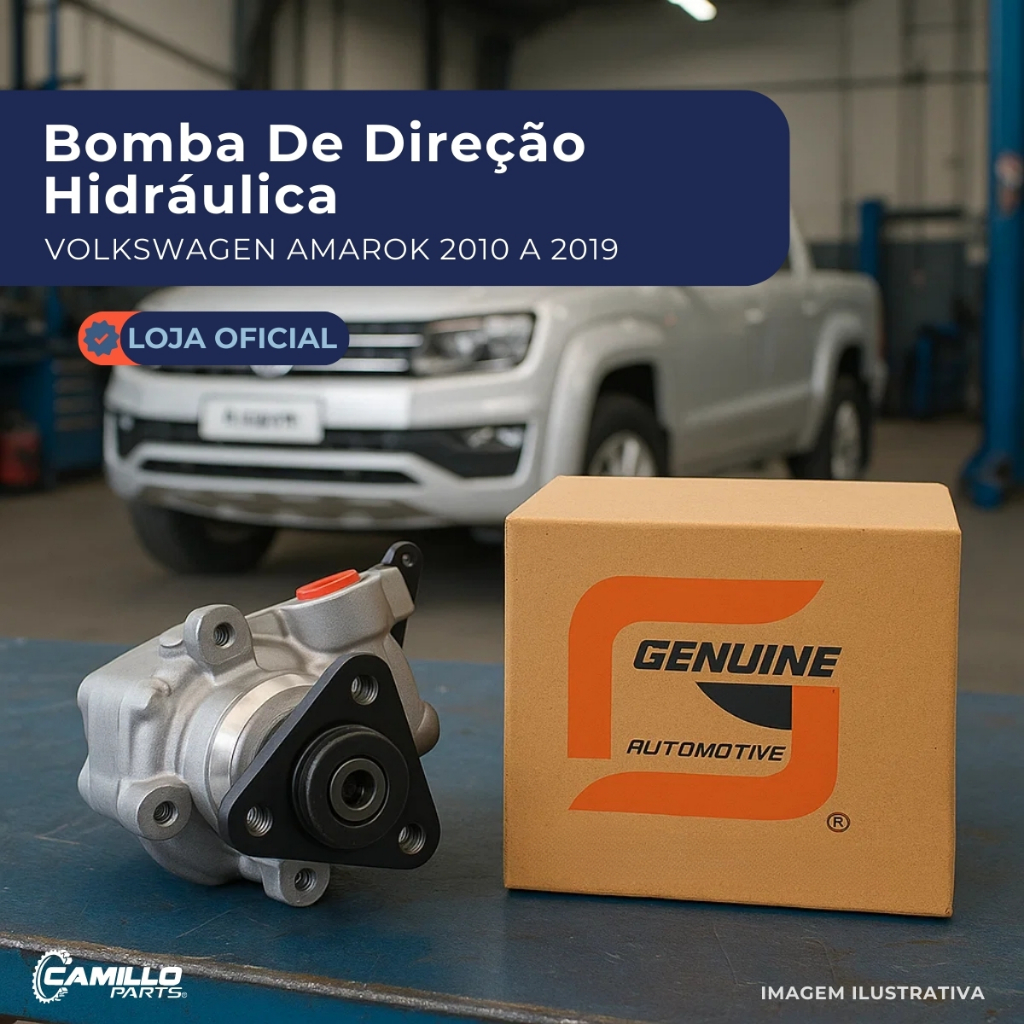 Bomba Direção Hidráulica Volkswagen Amarok 2010 2023 Automotiva Qualidade Original