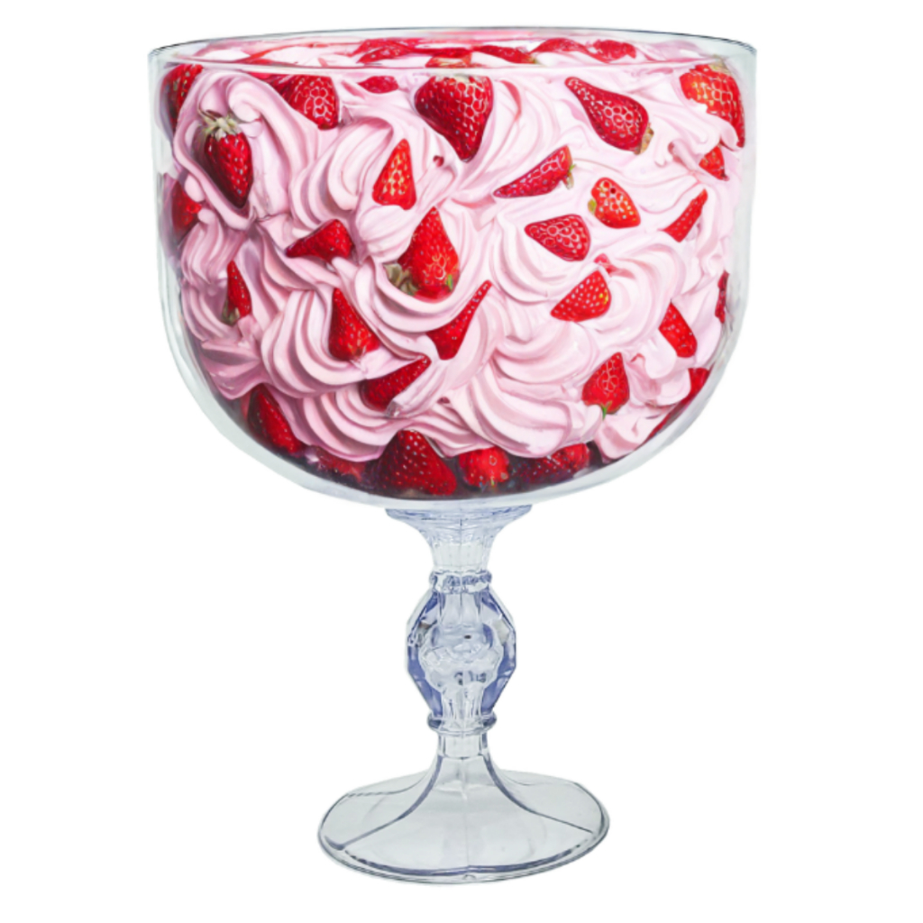 Taça Americana Exclusive Sobremesa Sem Tampa Acrílico 1,250l em Oferta na Shopee