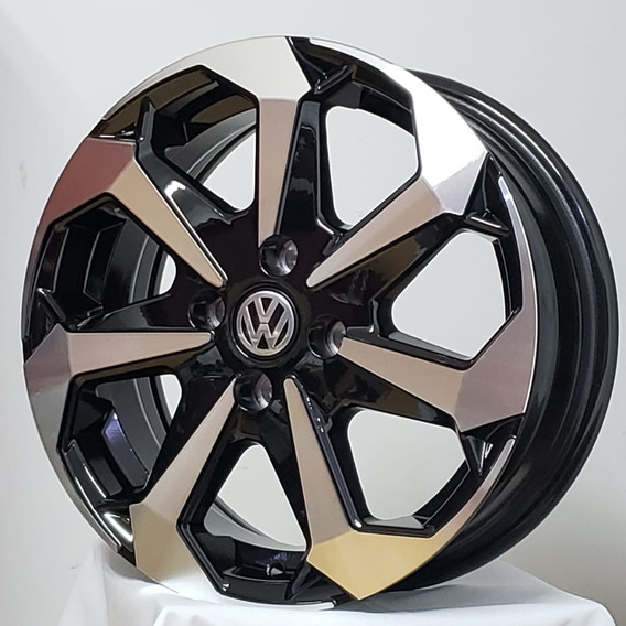Jogo Roda Aro 14/15 Gol Msi Comfortline Voyage Saveiro Trend 1.0 Up Pepper Tsi