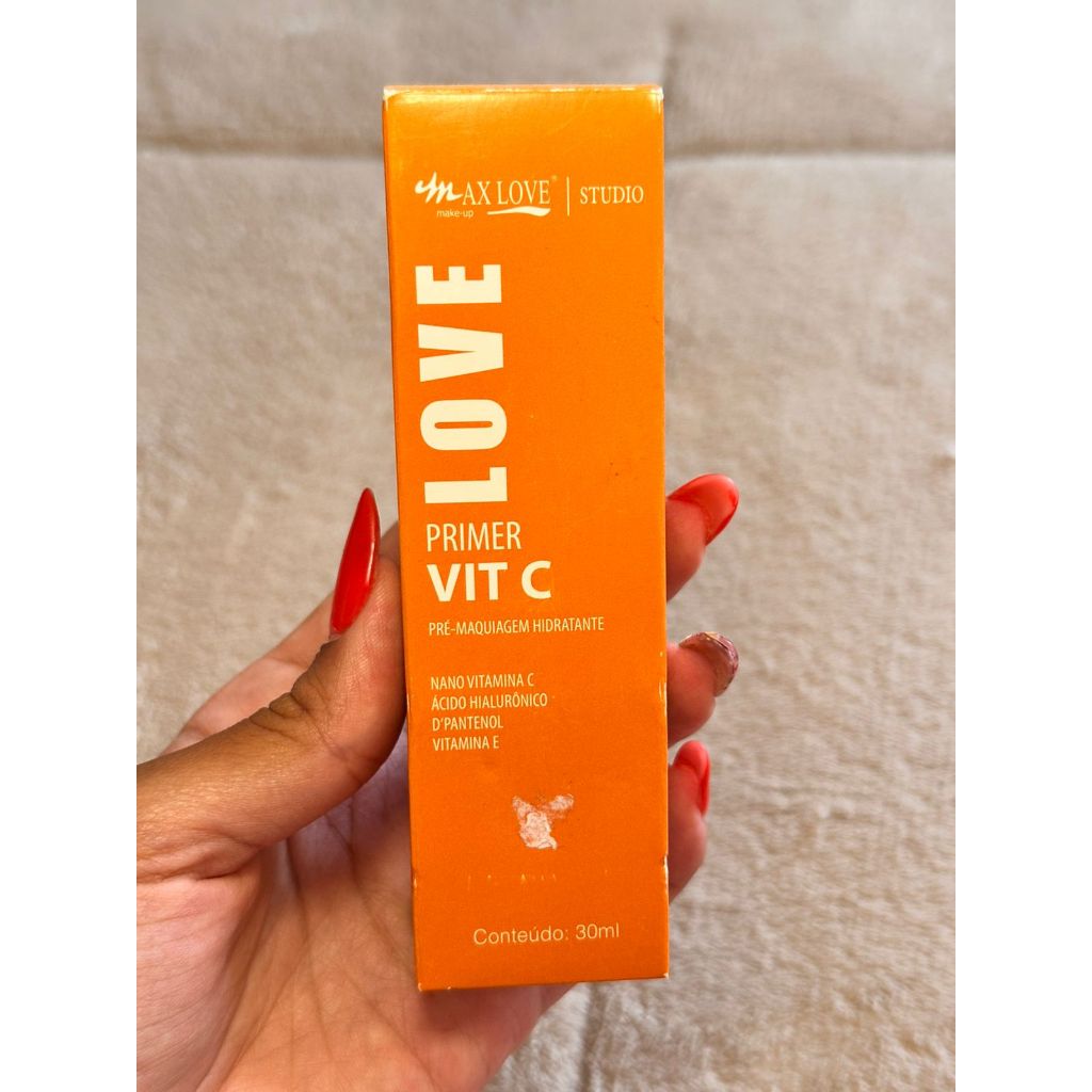 Primer Facial Max Love Vitamina C 30ml