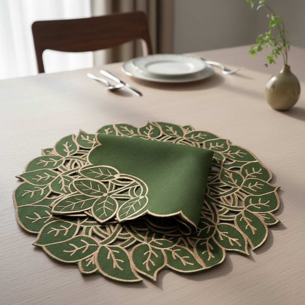 Kit jogo americano - Sousplat e Guardanapo - Conjunto 4, 8, 12, 16, 20 e 24 Pçs - Mesa Posta - Decoração DE LUXO.