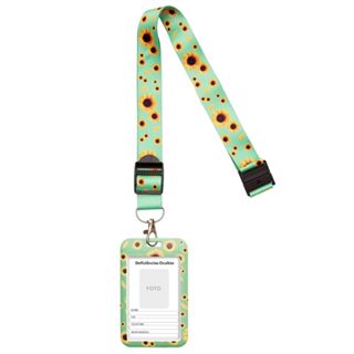 Crachá de Identificação Deficiências Ocultas Girassol Cordão com Trava de Segurança Buba em Oferta na Shopee