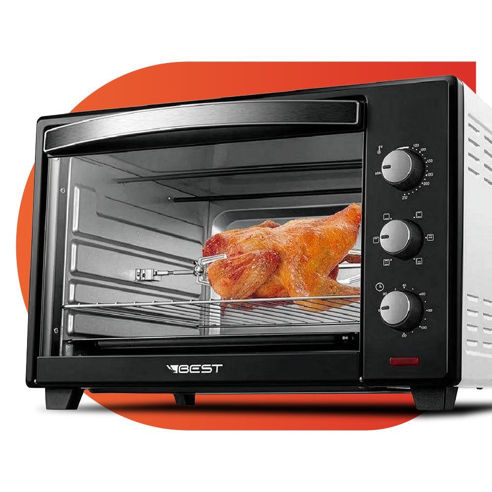 Forno Eletrico Best 60 Litros Plus Preto/Branco 127V 1800W