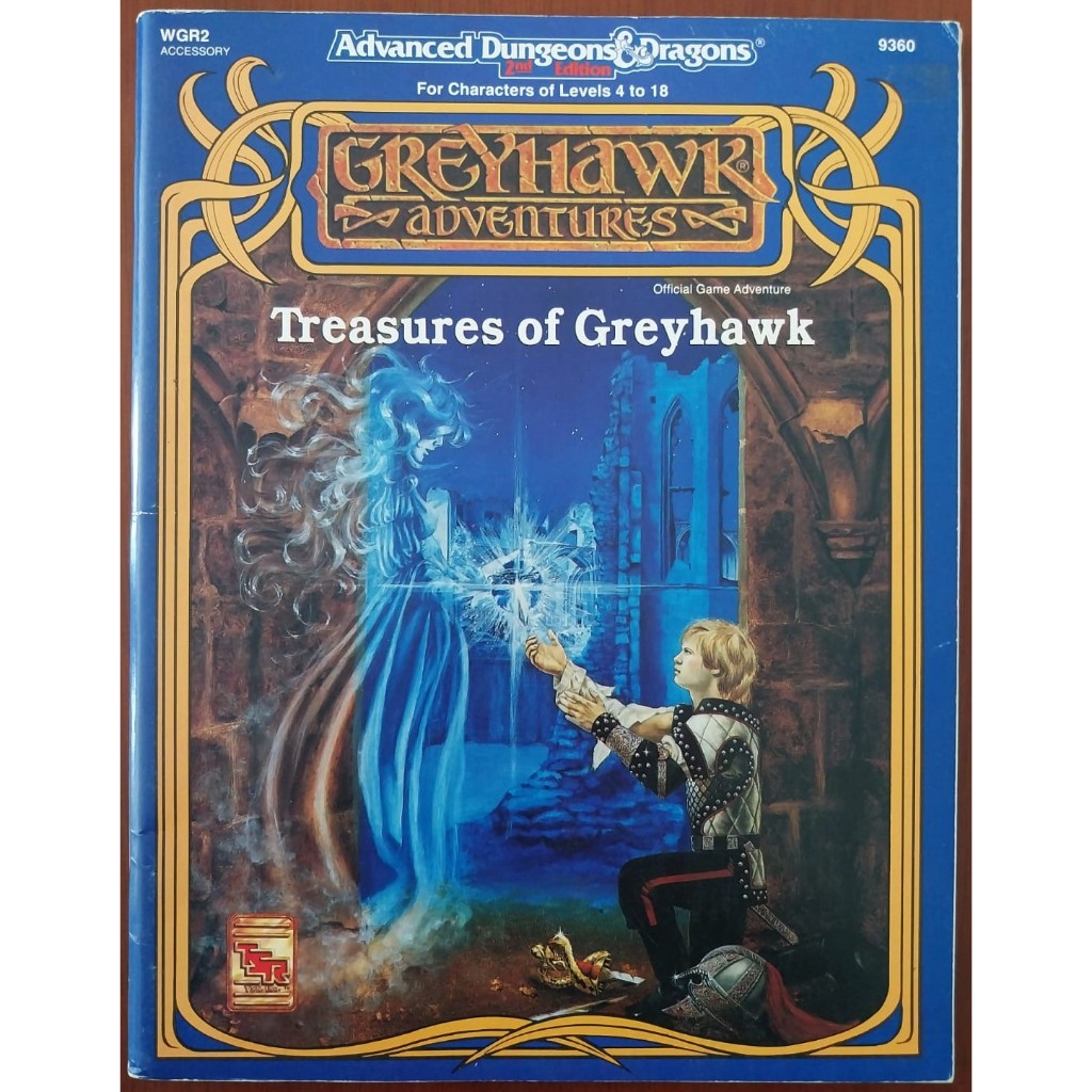Greyhawk Adventure - Treasures of Greyhawk - Advanced Dungeons & Dragons
