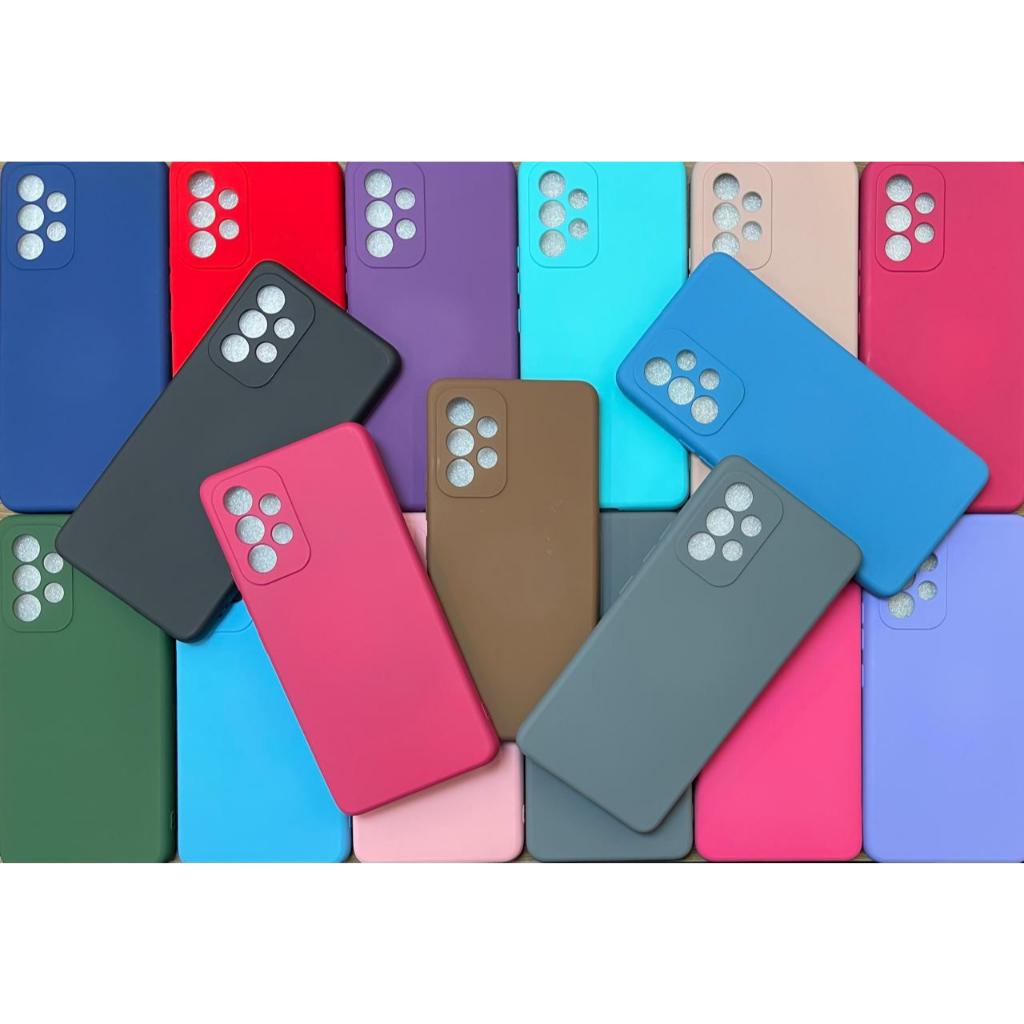 Capa Capinha Para Samsung A53 5g Silicone Aveludado Pelicula Case em Oferta na Shopee