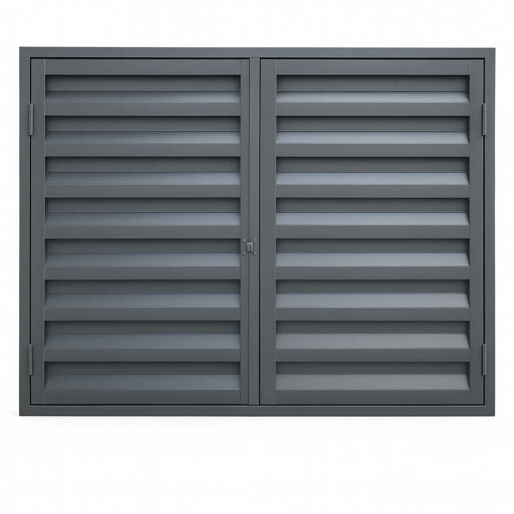 Porta Gás De Aço Folha Dupla 80x70 Reforçada Envio Imediato
