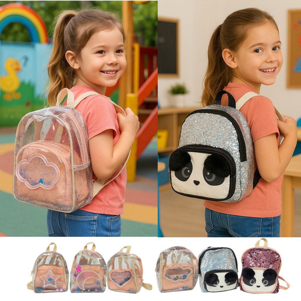 Bolsa Mochila Infantil Divertidas Fofas Escolar em Oferta na Shopee