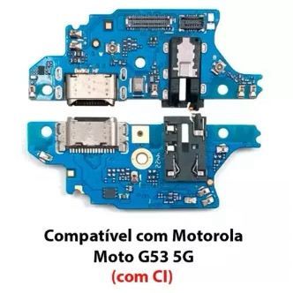 Placa Conector de Carga Moto G53 Turbo