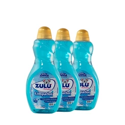 Kit 3 Limpadores Zulu Perfumes Algodão 500ml