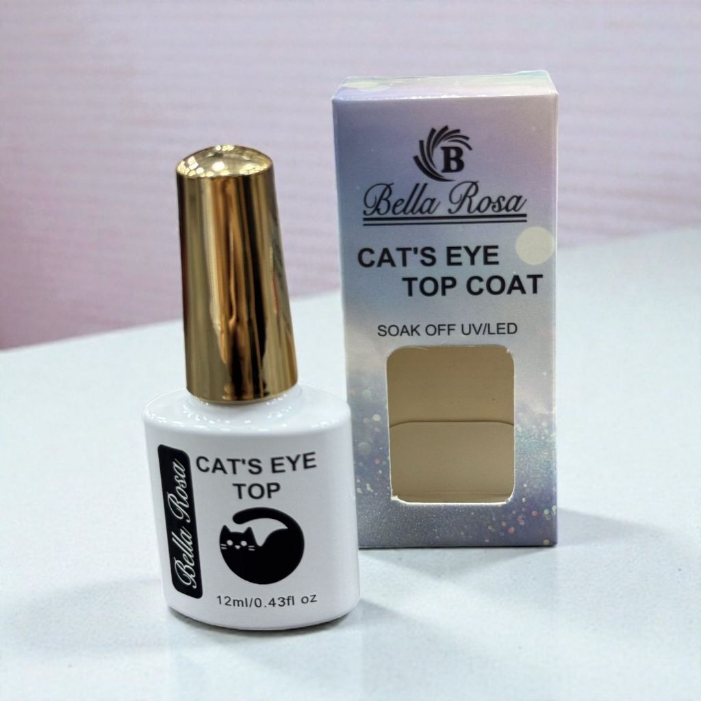 Top Coat - Olho de Gato - Bella Rosa