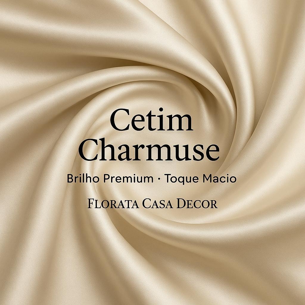 Tecido Cetim Charmeuse Liso • Brilho Premium • Toque Macio • Tecido Acetinado Brilhoso de 1m a 5m