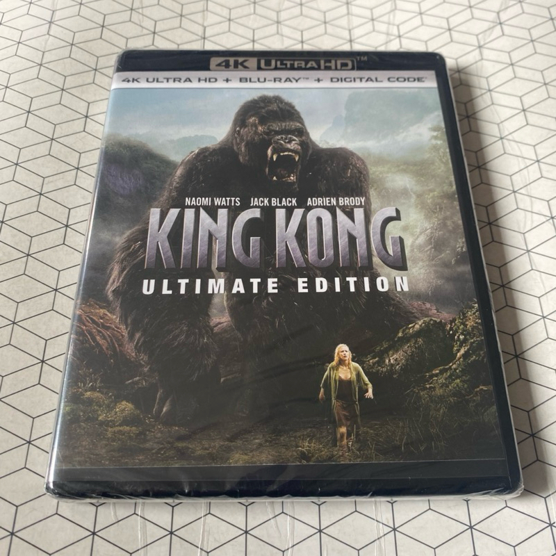 4k ultrahd+Bluray lacrado King Kong - ultimate edition