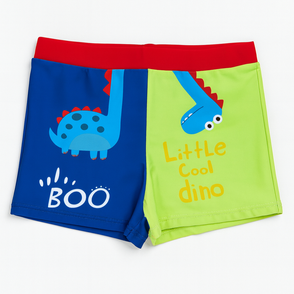 Sunga Infantil Juvenil Boxer Forro UV50 Praia Natação Estampada em Oferta na Shopee