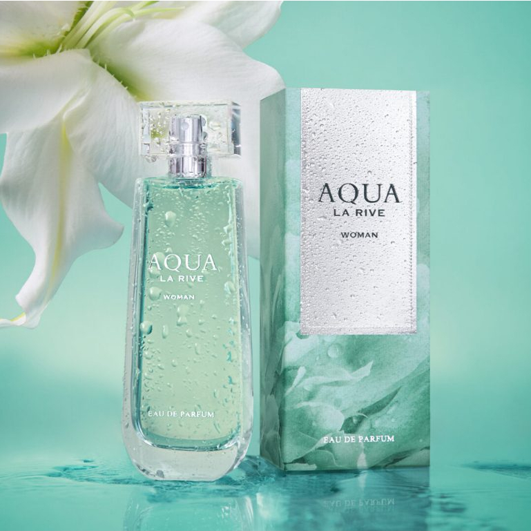 Perfume - AQUA WOMAN - La Rive Original Edp 90ml - Perfume La Rive Feminino Original