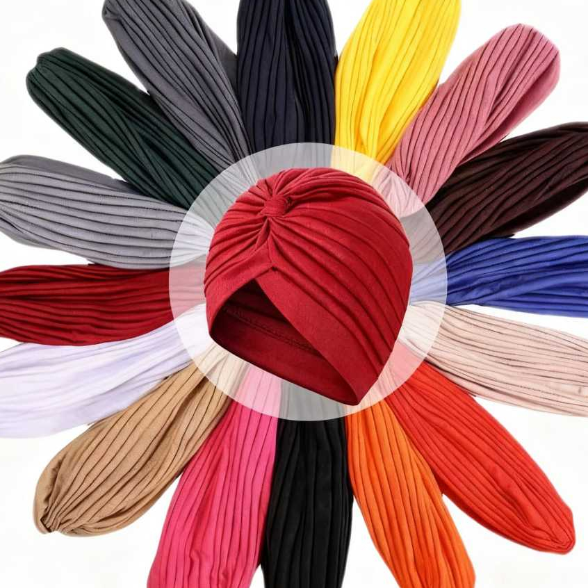Turbante Chapéu Feminino Indiano Estiloso | Com Elástico Fechado Confortável – Moda Elegante em Oferta na Shopee