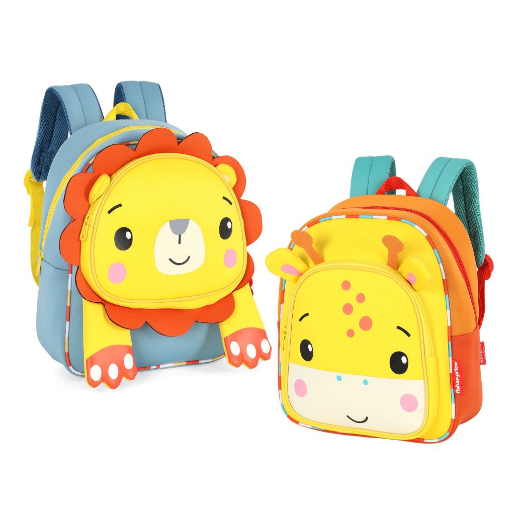 Mochila Escolar Infantil Creche/Passeio Luxcel Fisher Price em Oferta na Shopee