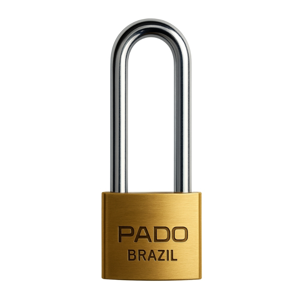 Cadeado 45Mm X 75Mm Haste Longa Pado
