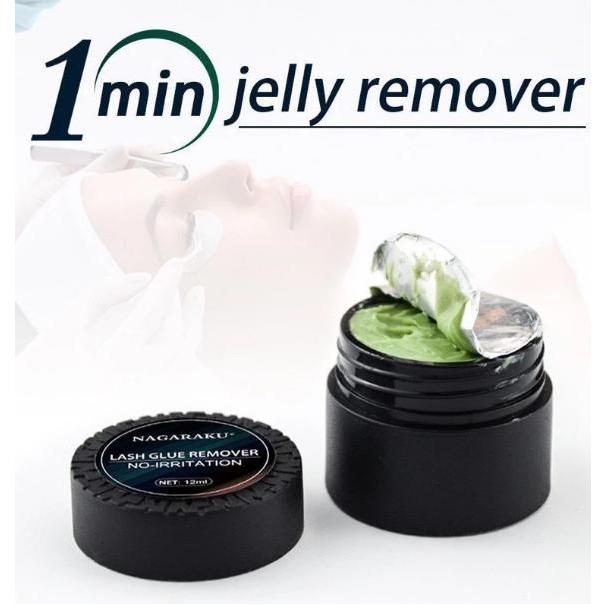 Nagaraku Creme Gel Removedor para Extensão de Cílios - Remove Cola de Alongamento com Segurança