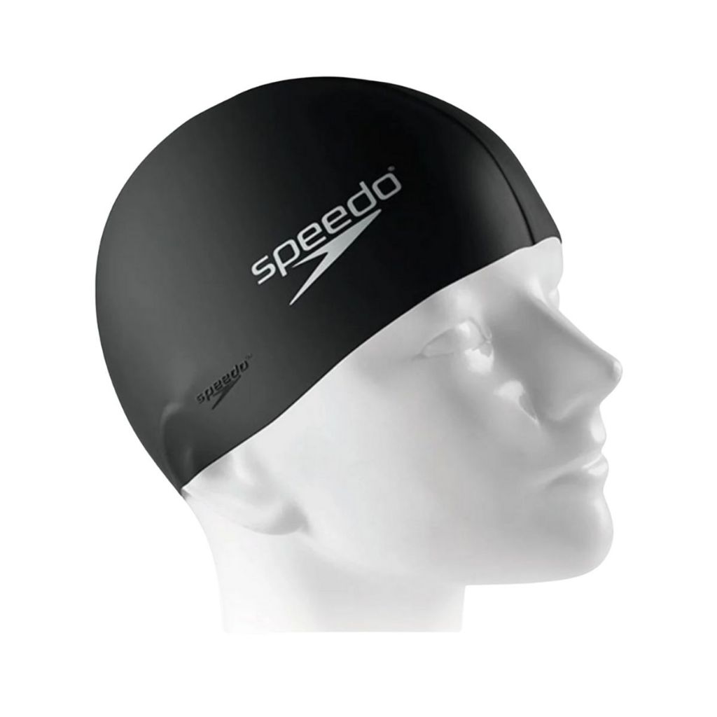 Touca de Natação Speedo Silicone Flat Swin Cap em Oferta na Shopee