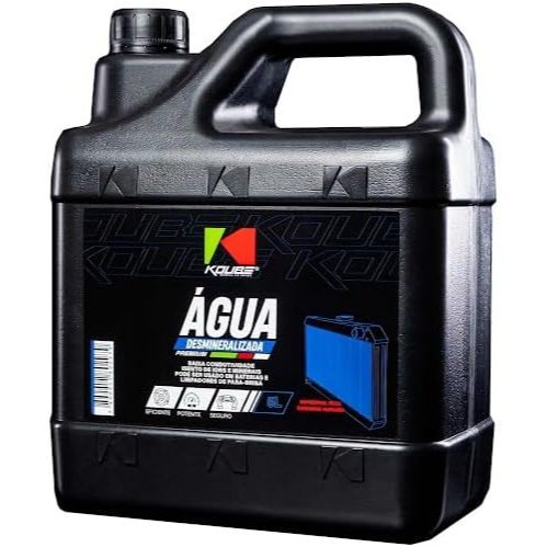 Água Desmineralizada 5 litros KOUBE zero impurezas