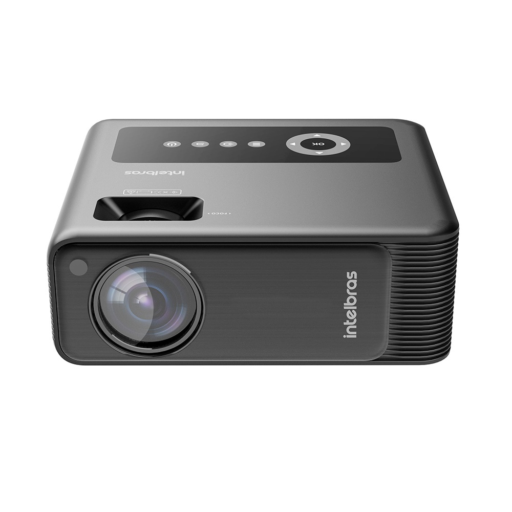 Projetor Full HD Intelbras 7400 Lúmens Pfl6520 Preto - Miniatura 4