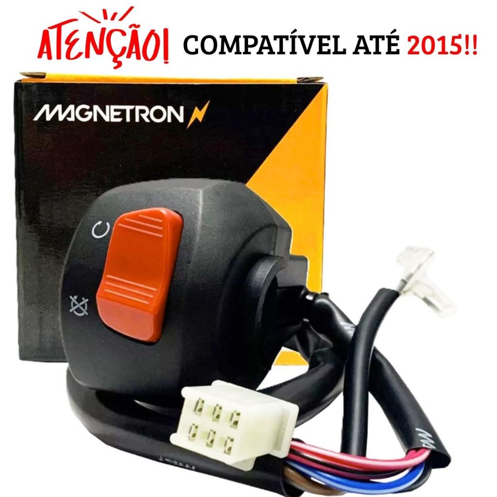 Punho de Partida Fazer 250 2005-2015 Magnetron em Oferta na Shopee