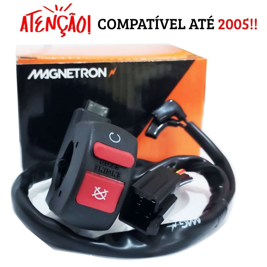 Chave de Partida Xr 250 Tornado  2001 A 2005 Magnetron em Oferta na Shopee