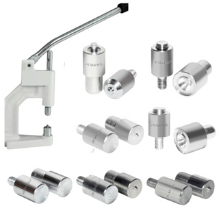 Balancim + Kit 7 matrizes de rebite e ilhós em Oferta na Shopee