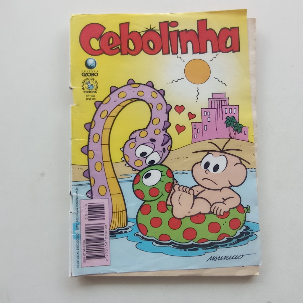 Gibi Cebolinha nº 133 - Turma da Mônica - Ed. Globo - 1997