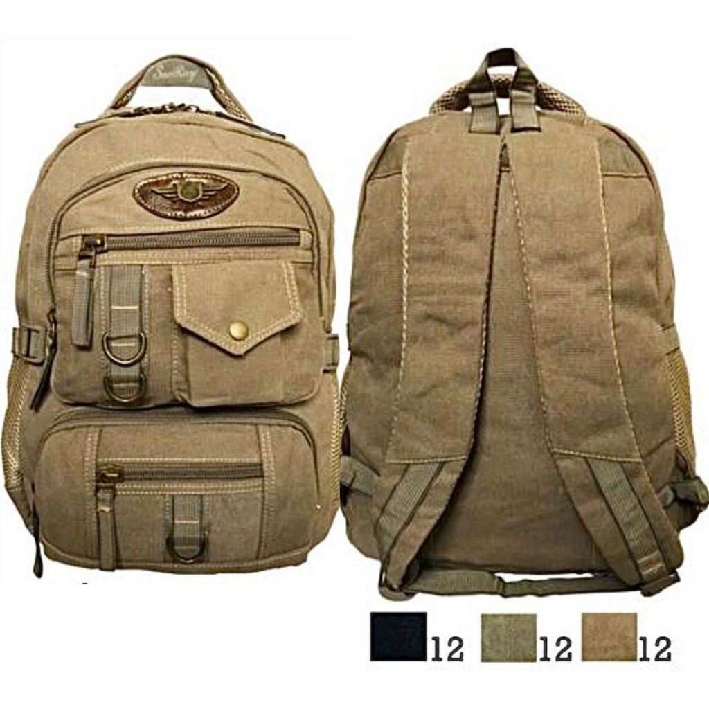 Mochila Masculina Kevven Sports Com Emblema Frontal Acompanhada de 5 Compartimentos Disponível Em Diversas Cores em Oferta na Shopee