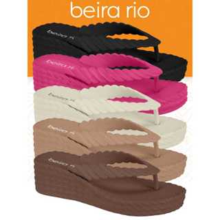 Sandália Anabela Beira Rio Super Leve Estilo e Conforto em Oferta na Shopee