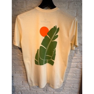 Camiseta Masculina Tropical • Folhas & Sol • Estilo Praia • Casual • Streetwear •100%algodão