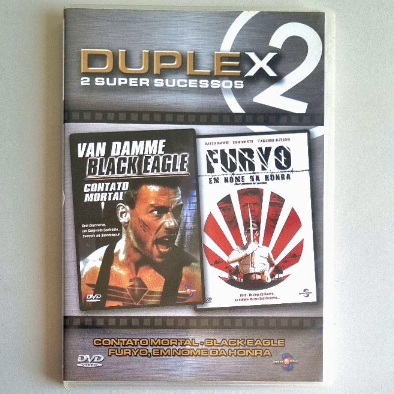 DVD Duplex David Bowie Furyo Van Dame Contato Mortal