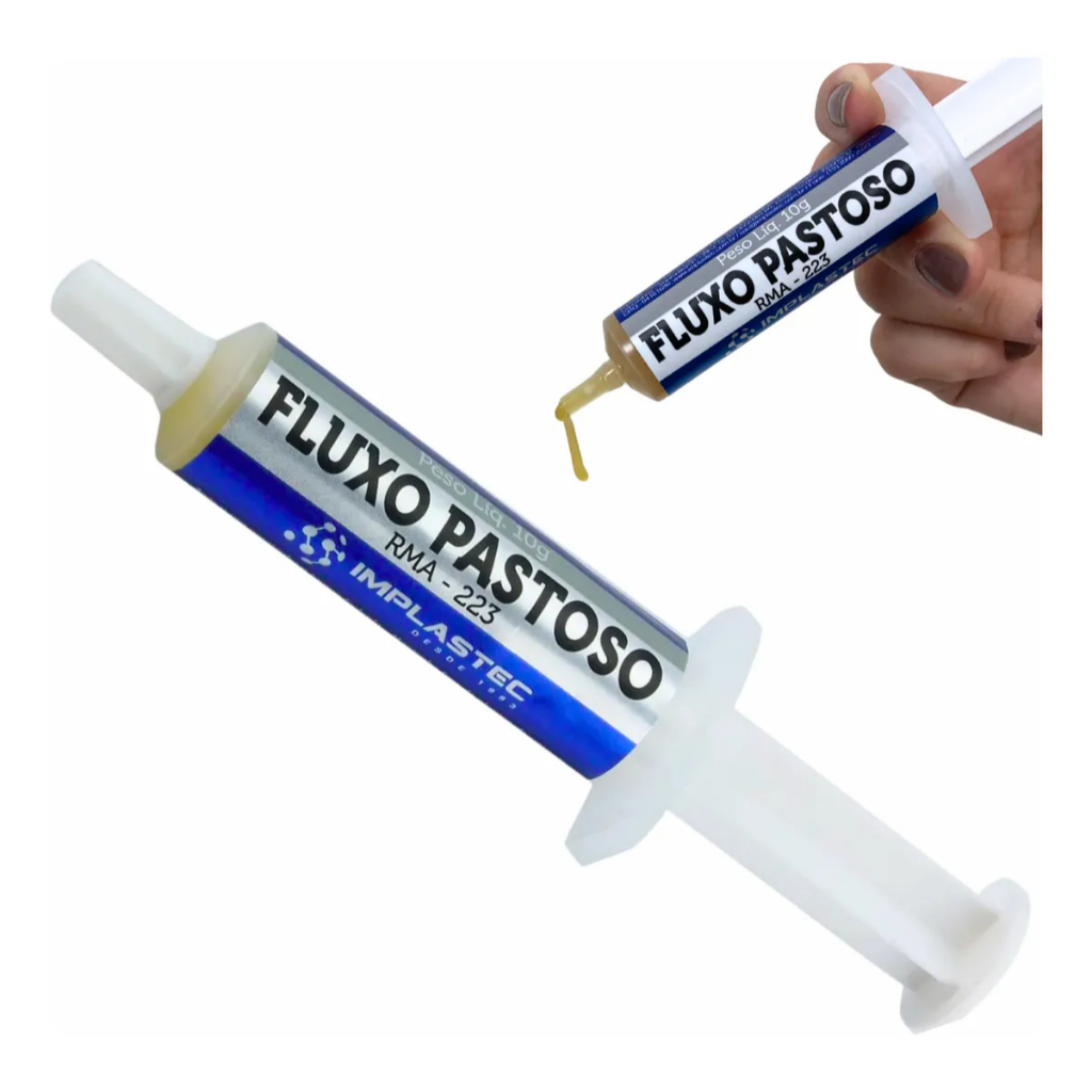 Pasta de Solda Térmica Para Placa Implastec 10g Marrom