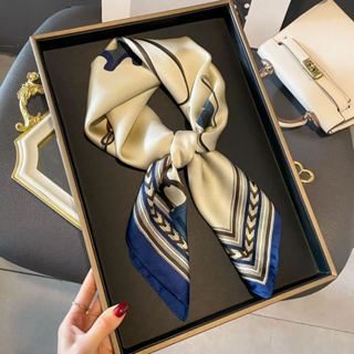 Lenço 70X70 Fino de Seda Pequeno Pégaso emplumado acetinada Simulação Cetim Protetor Solar à Prova de Vento em Oferta na Shopee