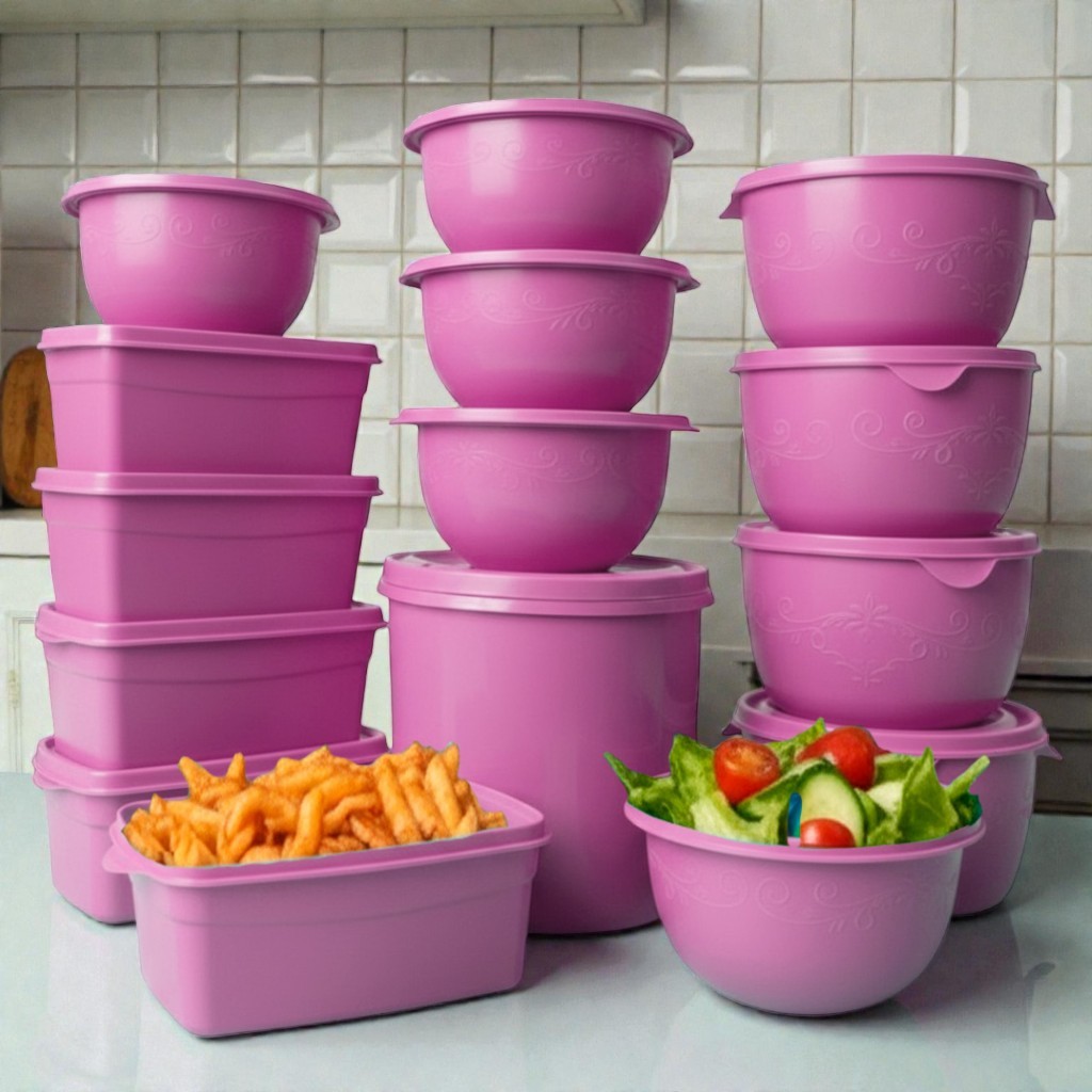 Kit 15 Potes Para Cozinha