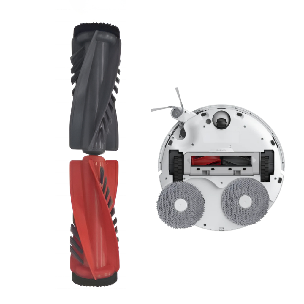 Escova Central Robo Aspirador Compatível Roborock Qrevo Curve P20 Pro G20S G30 Saros 10