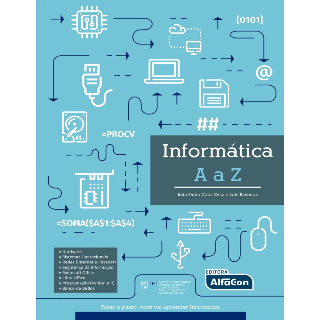 Livro Informática de A a Z, de Orso, João Paulo Colet.