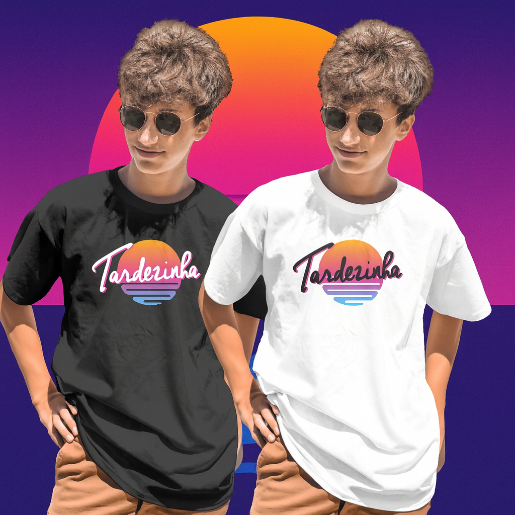 Camisa Tardezinha Personalizada – Algodão ou Poliéster em Oferta na Shopee