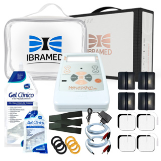 Neurodyn Portatil TENS/FES Ibramed Aparelho para Eletroterapia Muscular Com 2 Vias em Oferta na Shopee